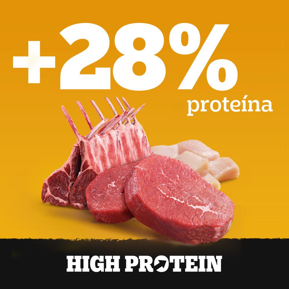 Ração Pedigree High Protein Cães Adultos Carne e Frango 10,1kg