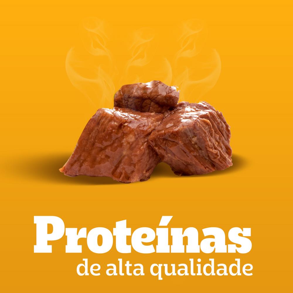 Ração Úmida Pedigree Sachê Carne ao Molho para Cães Adultos Sênior 7+ Anos 100 g
