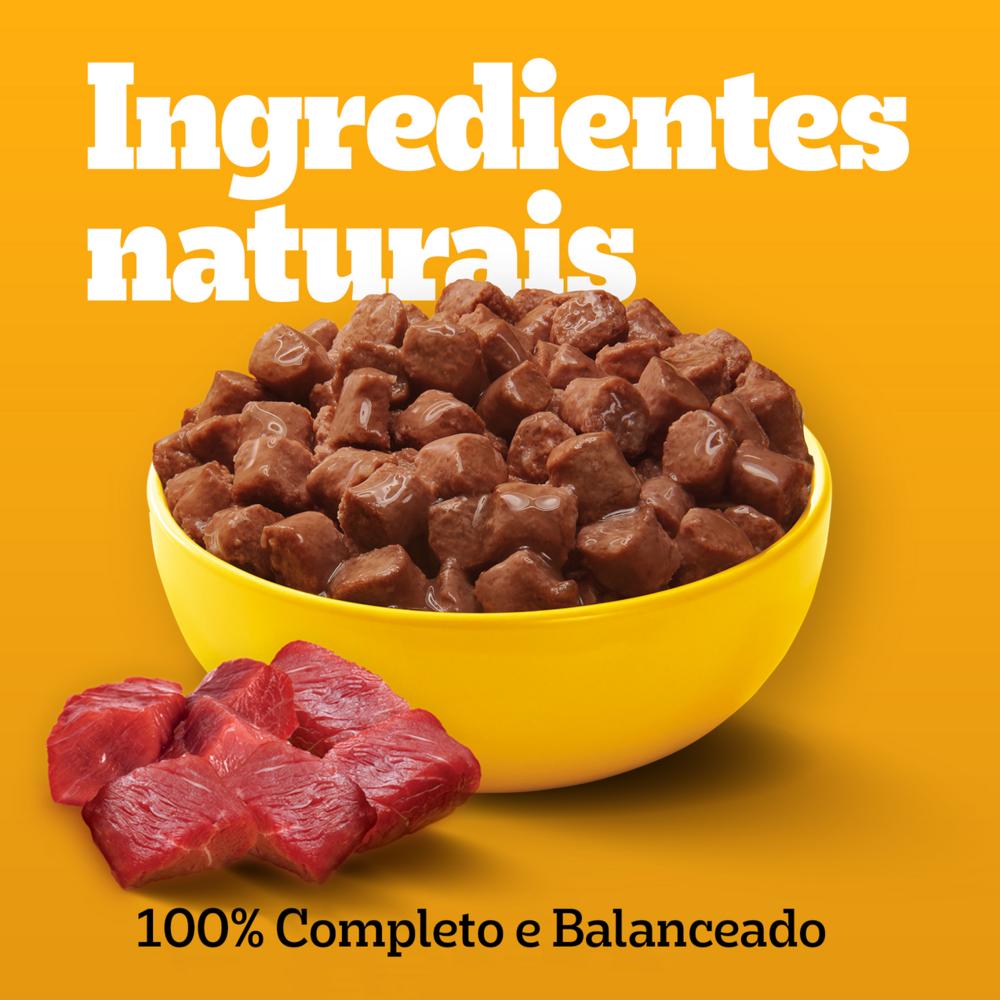 Ração Úmida Pedigree Sachê Carne ao Molho para Cães Filhotes 100 g