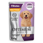 Ração Úmida Optimum Sachê para Cães Filhotes Frango 100 g