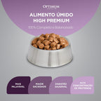 Ração Úmida Optimum Sachê para Cães Filhotes Frango 100 g