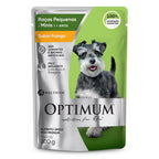 Ração Úmida Optimum Sachê para Cães Adultos Raças Pequenas e Minis Frango 100 g