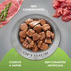 Ração Úmida Optimum Sachê para Cães Adultos Raças Pequenas e Minis Frango 100 g