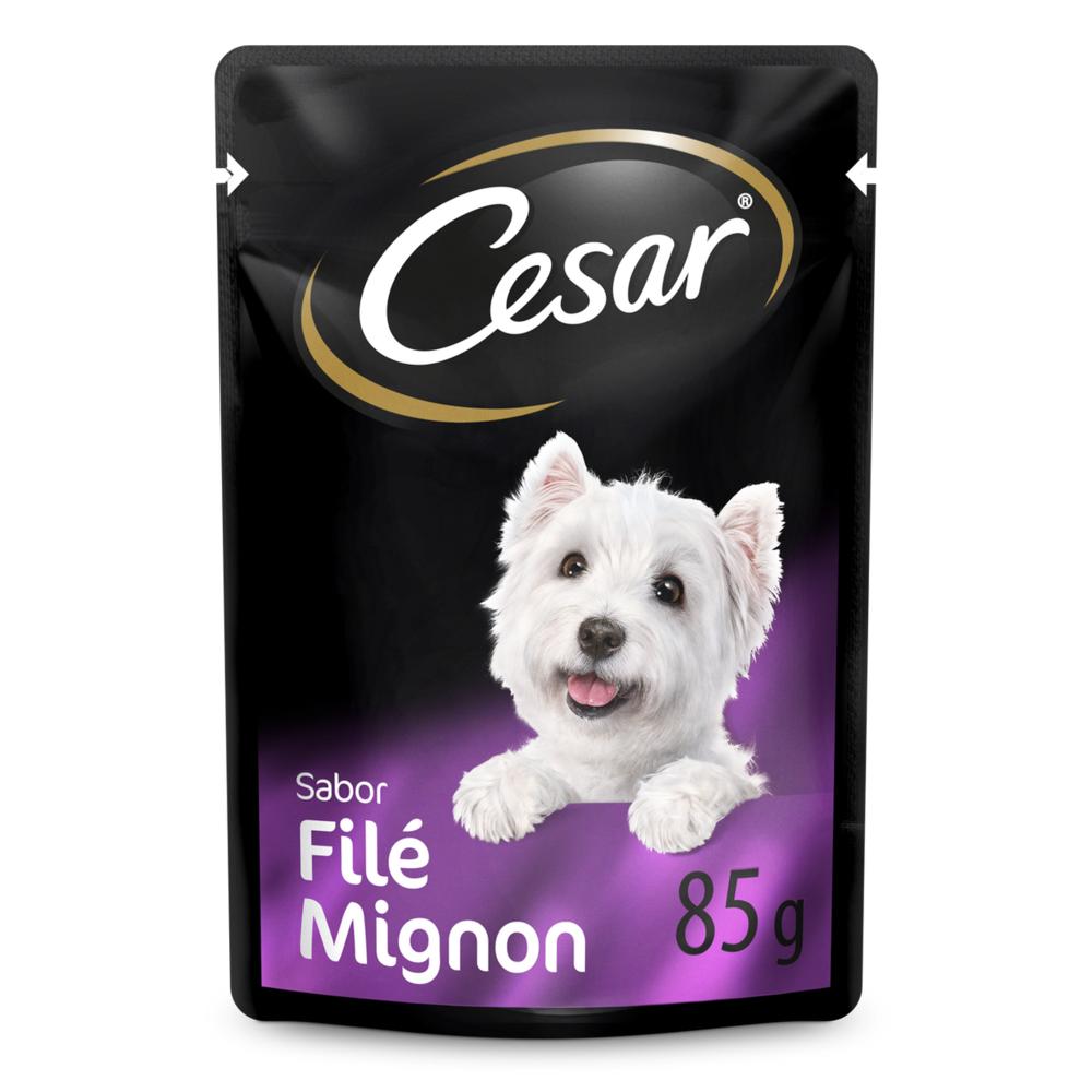 Ração Umida Cesar Filet Mignon Adulto para Cães 85 g