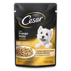 Ração Umida Cesar Frango Marinado Adulto para Cães 85 g