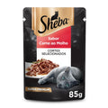 Ração Úmida Sheba Sachê para Gatos Adultos Sabor Carne ao Molho 85g