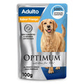 Ração Úmida Optimum Sachê para Cães Adultos Frango 100 g