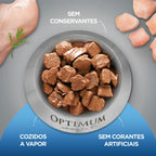 Ração Úmida Optimum Sachê para Cães Adultos Frango 100 g