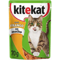 Ração Úmida para Gatos Adultos Kitekat Frango Ao Molho 70G