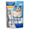 Ração Úmida Optimum Sachê para Gatos Adultos Castrados Frango 85 g