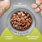 Ração Úmida Optimum Sachê para Gatos Adultos Frango 85 g