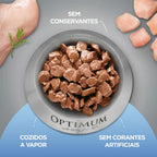 Ração Úmida Optimum Sachê para Gatos Adultos Manutenção de Peso Frango 85 g