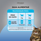 Ração Úmida Optimum Sachê para Gatos Adultos Manutenção de Peso Frango 85 g