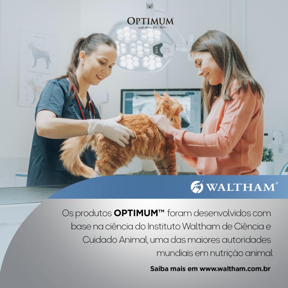 Ração Úmida Optimum Sachê para Gatos Adultos Manutenção de Peso Frango 85 g
