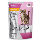 Ração Úmida Optimum Sachê para Gatos Filhotes Frango 85 g
