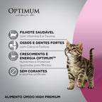 Ração Úmida Optimum Sachê para Gatos Filhotes Frango 85 g