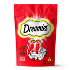 Petisco Dreamies Carne Tentadora Gatos Adultos 80g