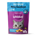 Petisco para Gatos Pelo Saudável Pouch Whiskas 40G