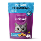 Petisco para Gatos Pelo Saudável Pouch Whiskas 40G