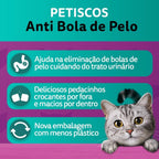 Petisco Whiskas Anti Bola de Pelo Para Gatos Adultos 80 g