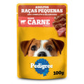 Ração Úmida Pedigree Sachê Carne ao Molho para Cães Adultos de Raças Pequenas 100 g