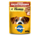 Ração Úmida Pedigree Sachê Frango ao Molho para Cães Adultos de Raças Pequenas 100 g