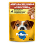 Ração Úmida Pedigree Sachê Frango ao Molho para Cães Adultos de Raças Pequenas 100 g