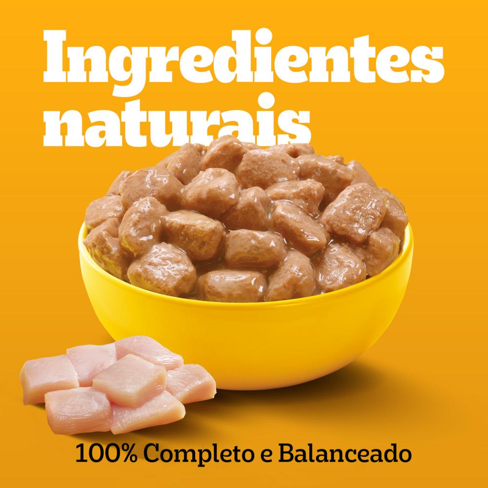 Ração Úmida Pedigree Sachê Frango ao Molho para Cães Adultos de Raças Pequenas 100 g