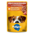 Ração Úmida Pedigree Sachê Cordeiro ao Molho para Cães Adultos de Raças Pequenas 100 g