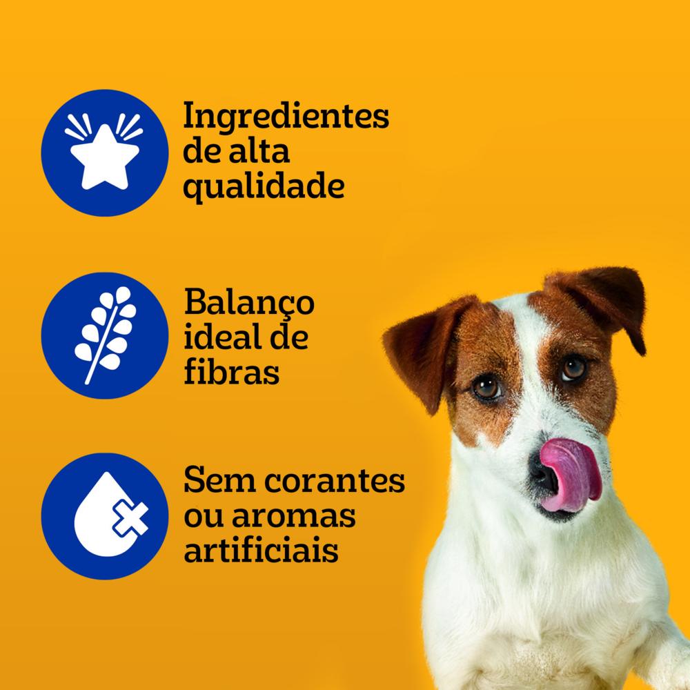 Ração Úmida Pedigree Sachê Cordeiro ao Molho para Cães Adultos de Raças Pequenas 100 g