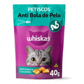 Petisco Whiskas Temptations Anti Bola de Pelo Para Gatos Adultos 40g