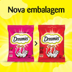 Petisco Dreamies Carne Tentadora Gatos Adultos 40g