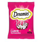 Petisco Dreamies Carne Tentadora Gatos Adultos 40g