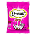 Petisco Dreamies Carne Tentadora Gatos Adultos 40g