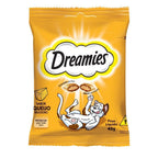 Petisco Dreamies Frango Para Gatos Adultos 40 g 4un