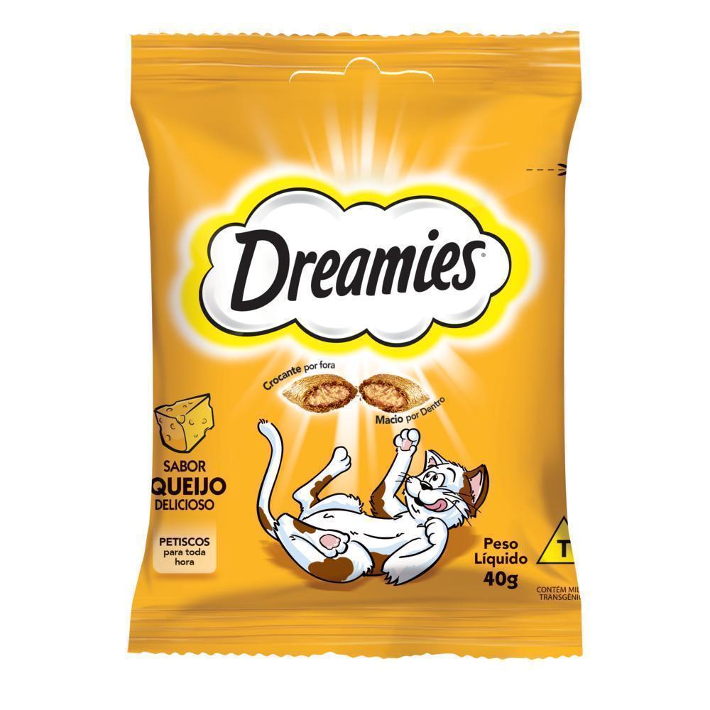 Petisco Dreamies Frango Para Gatos Adultos 40 g 4un