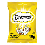 Petisco Dreamies Frango Saboroso Gatos Adultos 40g