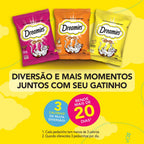 Petisco Dreamies Frango Saboroso Gatos Adultos 40g