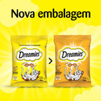 Petisco Dreamies Queijo Delicioso Gatos Adultos 40g