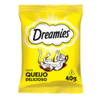 Petisco Dreamies Queijo Delicioso Gatos Adultos 40g