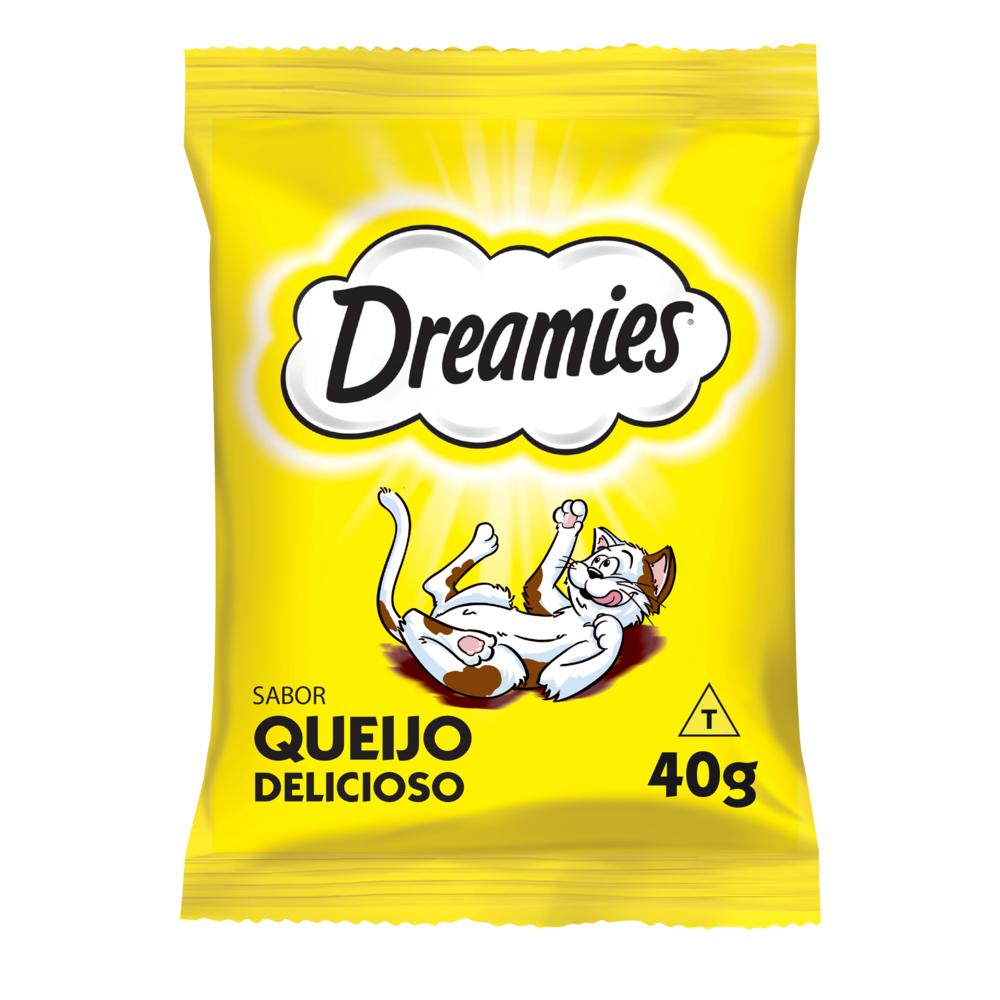Petisco Dreamies Queijo Delicioso Gatos Adultos 40g
