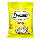 Petisco Dreamies Queijo Delicioso Gatos Adultos 40g