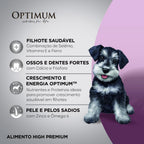 Ração Optimum para Cães Filhotes Raças Pequenas e Minis Sabor Frango e Arroz 3kg
