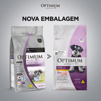 Ração Optimum para Cães Filhotes Raças Pequenas e Minis Sabor Frango e Arroz 3kg