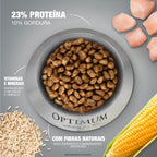 Ração Optimum para Cães Adultos Raças Pequenas e Minis Sabor Frango e Arroz 1kg