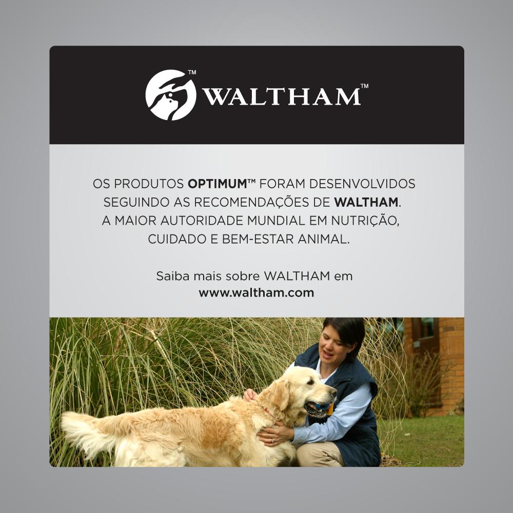 Ração Optimum para Cães Adultos Raças Pequenas e Minis Sabor Frango e Arroz 1kg