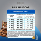 Ração Optimum para Gatos Adultos Castrados Sabor Frango 3kg