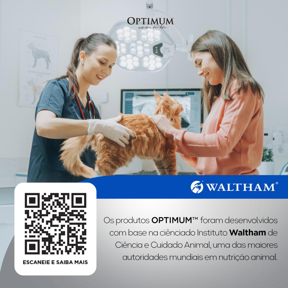 Ração Optimum para Gatos Adultos Castrados Sabor Frango 3kg