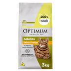 Ração Optimum para Gatos Adultos Sabor Frango 3kg