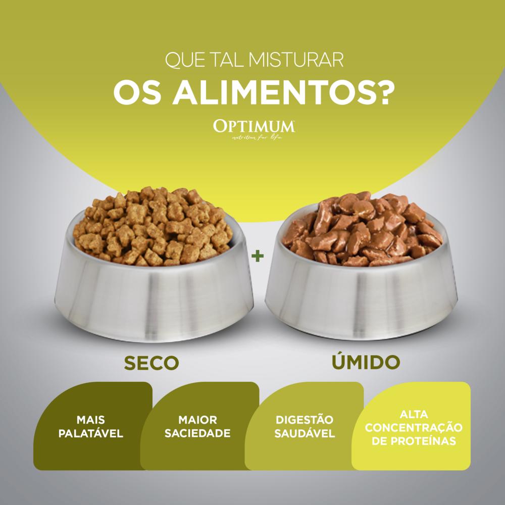 Ração Optimum para Gatos Adultos Sabor Frango 3kg